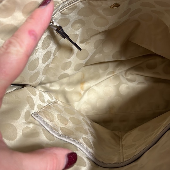 KATE SPADE
Cedar Street Maisie Gray Leather Satchel with crossbody strap - Picture 6 of 8